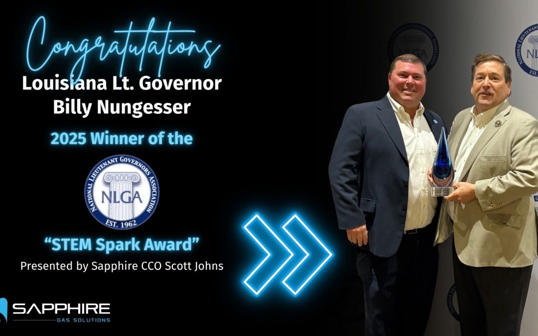 Sapphire Gas Solutions and NLGA Honor Louisiana Lt. Governor with 2025 STEM Spark Award